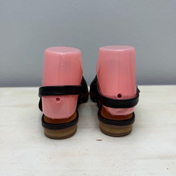 Coclico Black Leather Driggs Pointed Flats Size 36 - Picture 2 of 9